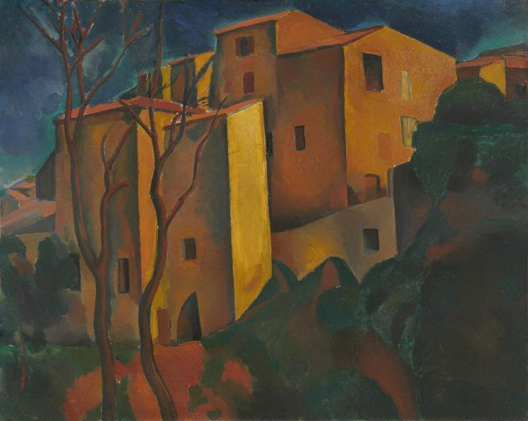 Andre Derain. The Old Town, Cagnes