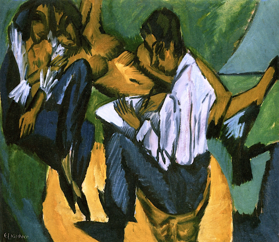 Ernst Ludwig Kirchner. Artists and models