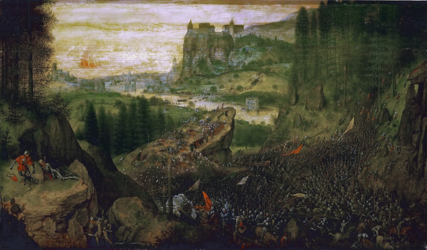 Pieter Bruegel The Elder. The Suicide Of Saul