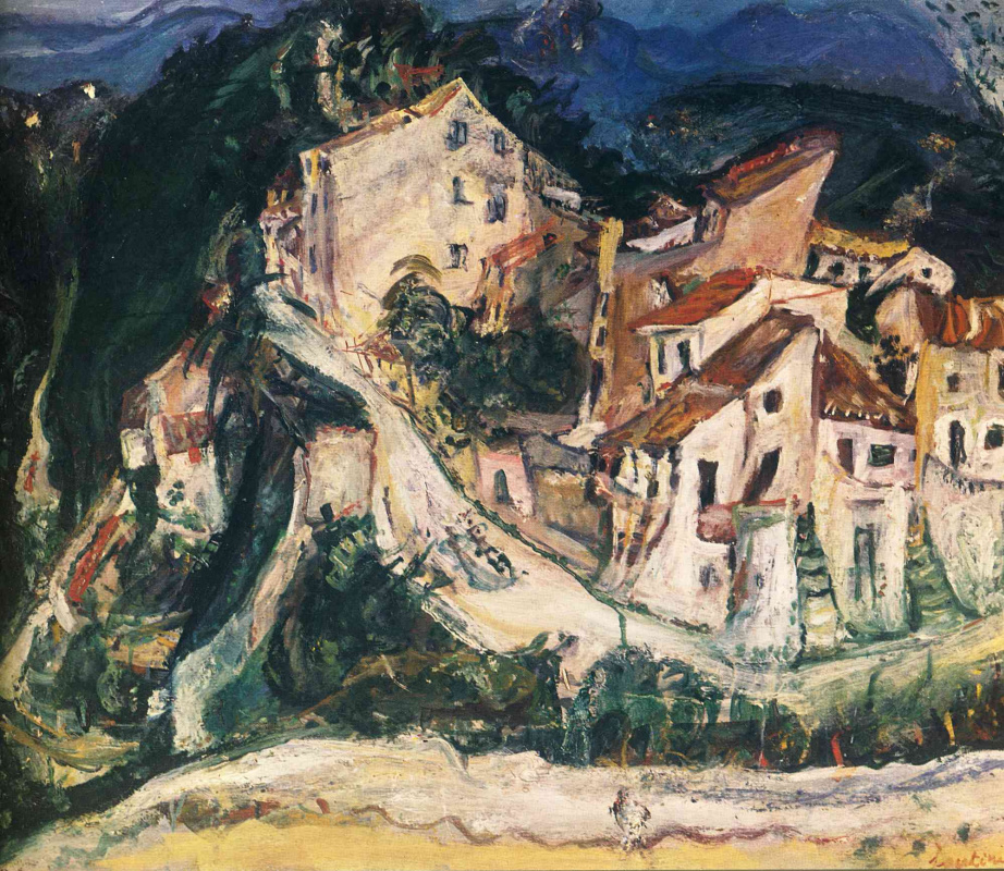 Chaim Soutine. Landscape at Cagnes