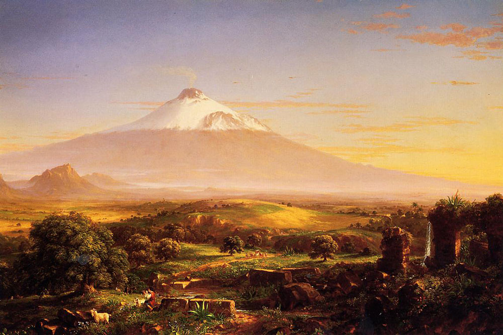 Thomas Cole. Mount Etna