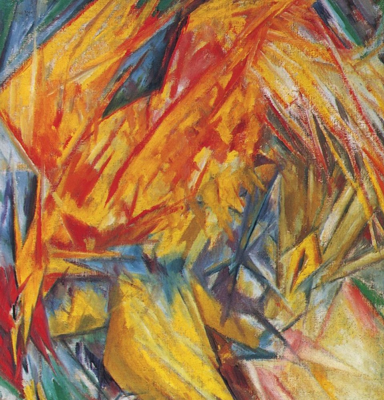 Mikhail Larionov. Cock. Radiant Study