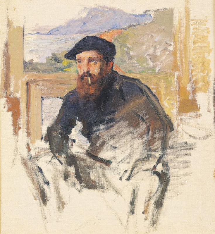 Claude Monet. Portrait of Claude Monet (author - Charles Giraud)