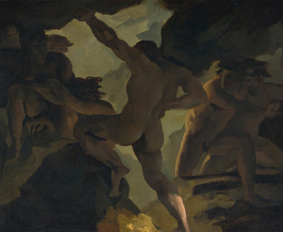 Théodore Géricault. Episode Battle of the Titans