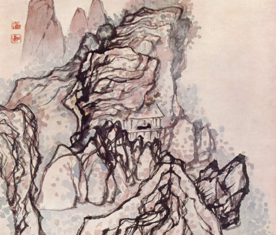 Tao Ji. In a house under a rock