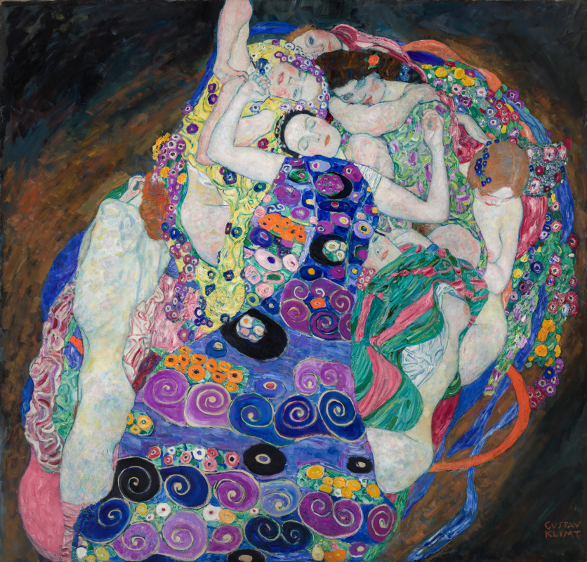 Gustav Klimt. The Virgins