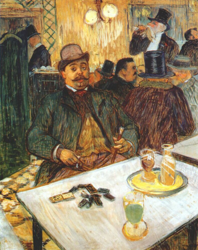 Henri de Toulouse-Lautrec. Portrait of Monsieur Boileau