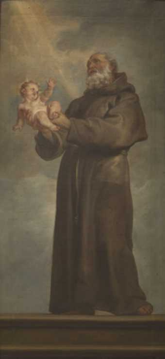 Anthony van Dyck. Saint Anthony Of Padua