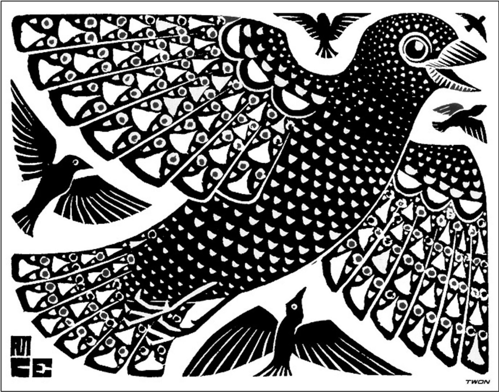 Maurits Cornelis Escher. Birds