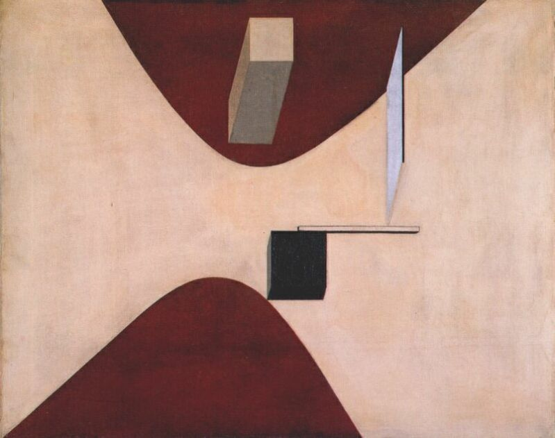El Lissitzky. Abstraction in pink