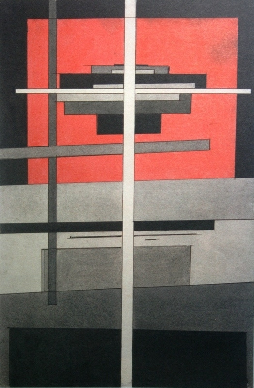 Ilya Chashnick. Suprematist composition