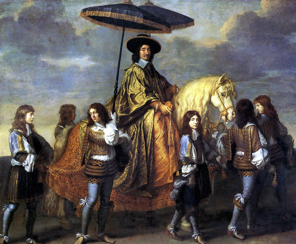 Charles Lebrun. Chancellor Séguier at the Entry of Louis XIV into Paris in 1660, 1670