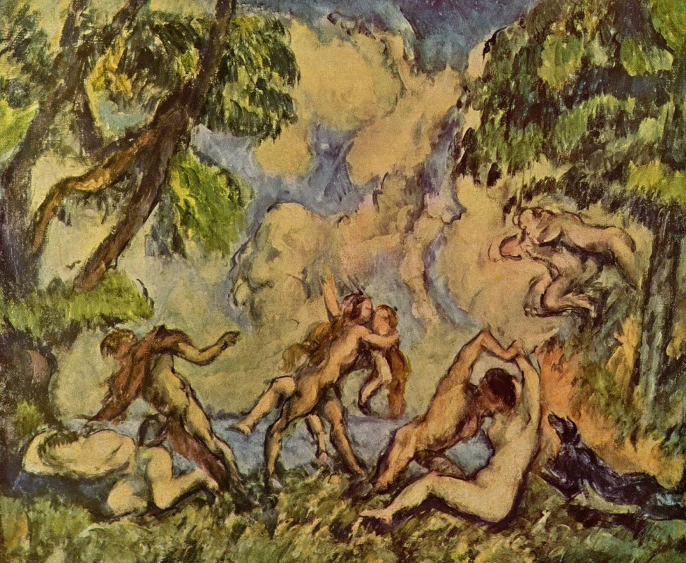 Paul Cezanne. Orgy