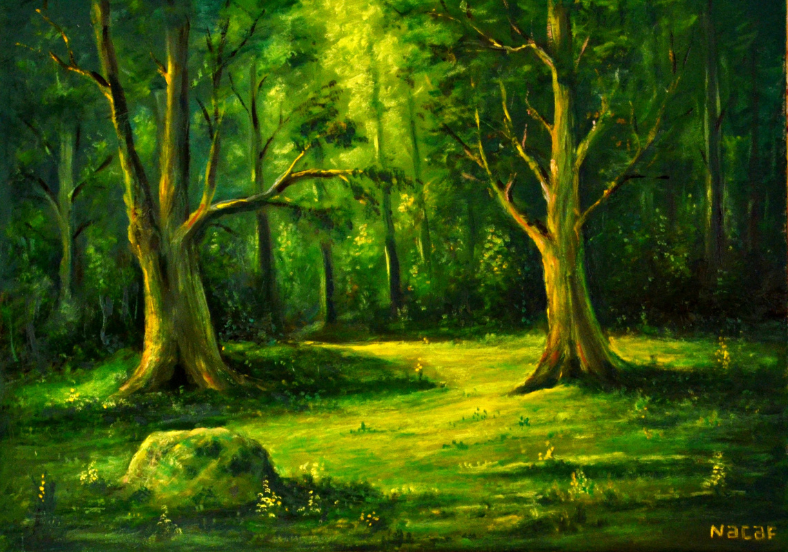Najaf Mamedali oglu Mamedov. Forest