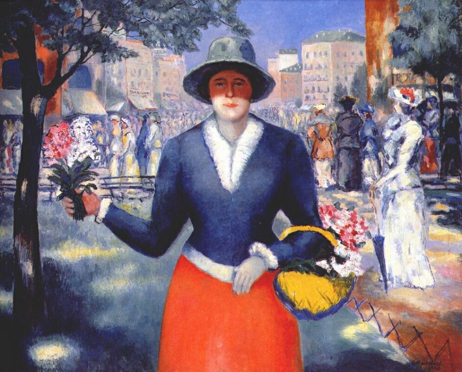 Kazimir Malevich. Flower girl