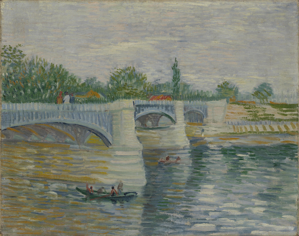 Vincent van Gogh. The bridge at Courbevoie