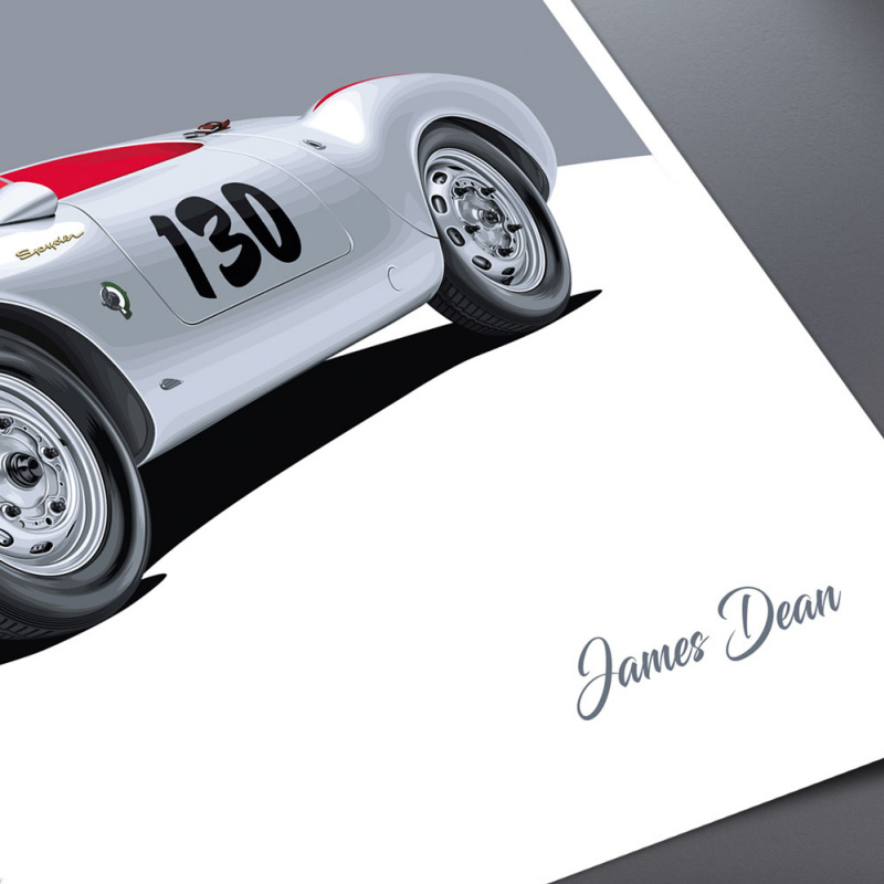 Porsche 550 Spyder James Dean (Порше 550 Спайдер Джеймс Дін)