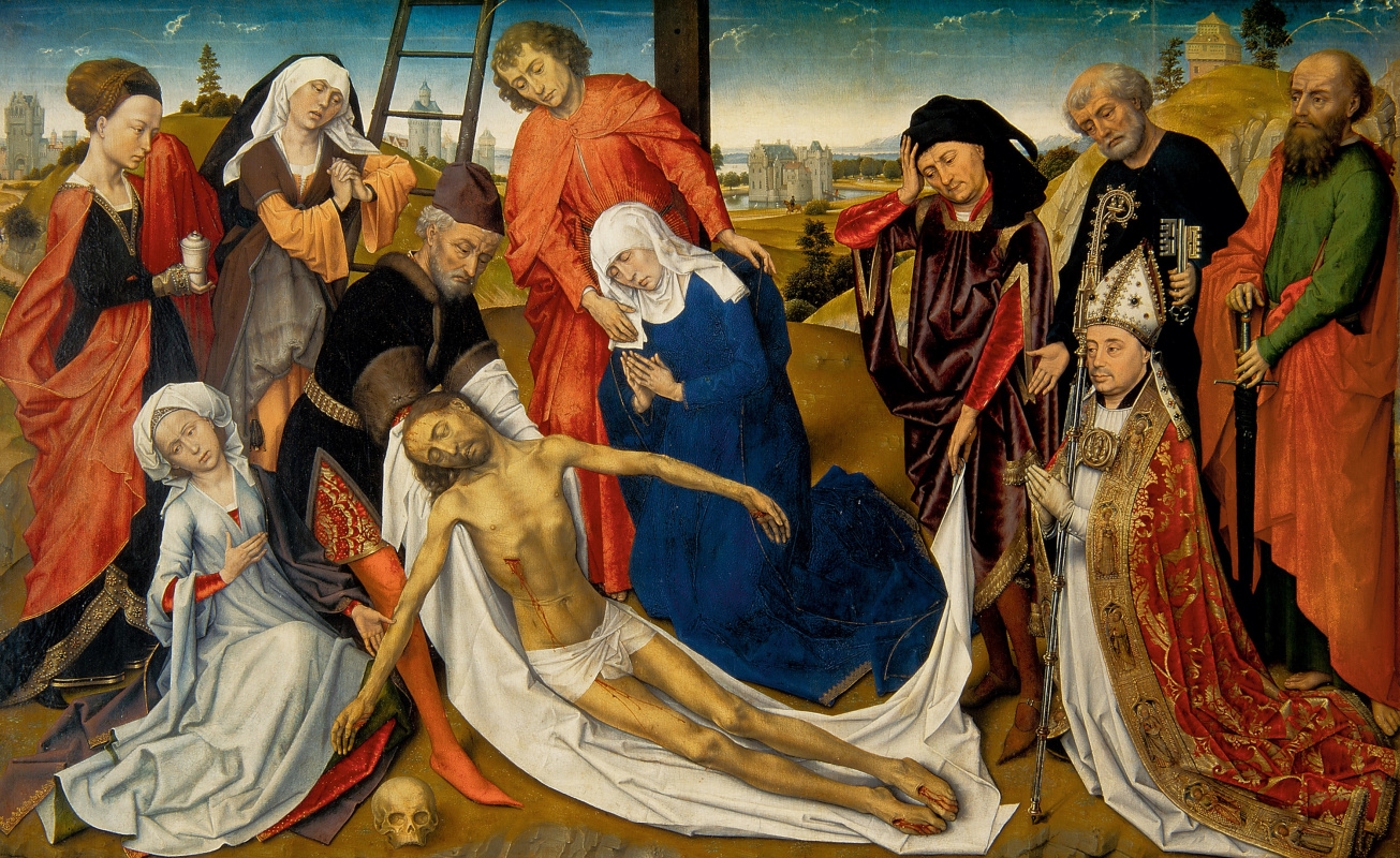Rogier van der Weyden. The Lamentation of Christ