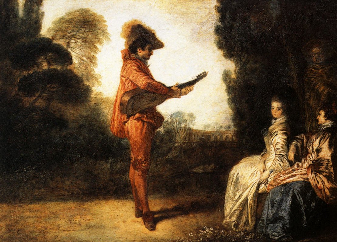 Antoine Watteau. Verführer