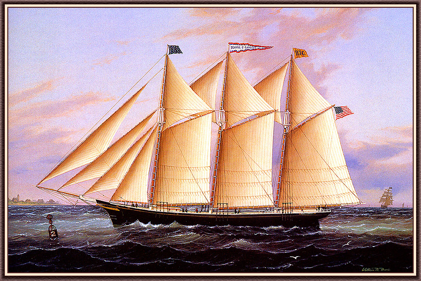 William Davis. Sails