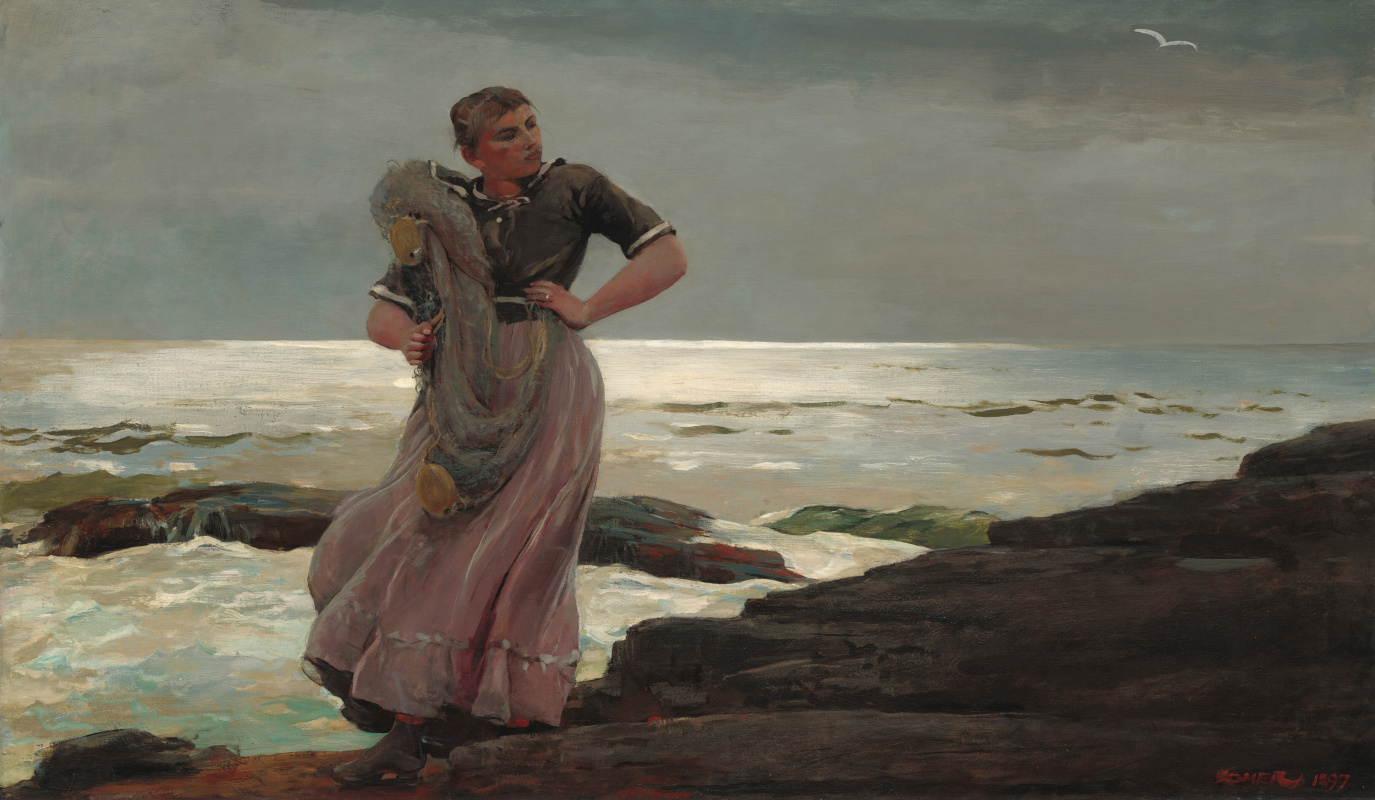 Winslow Homer. Light on the sea