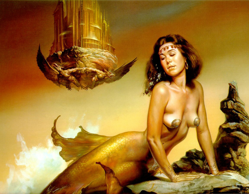 Boris Vallejo (Valeggio). Mermaid