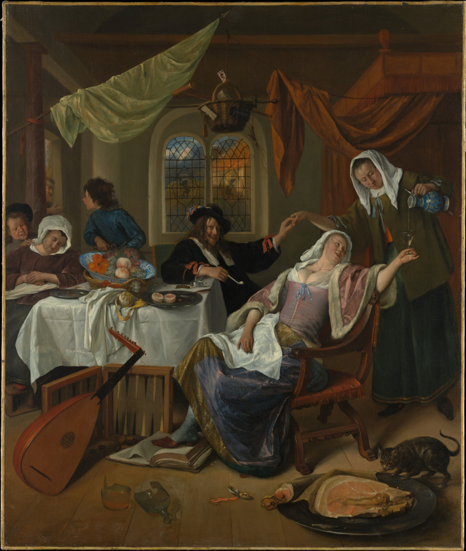 Jan Steen. Rascal family