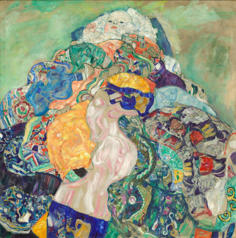 Gustav Klimt. Baby cradle