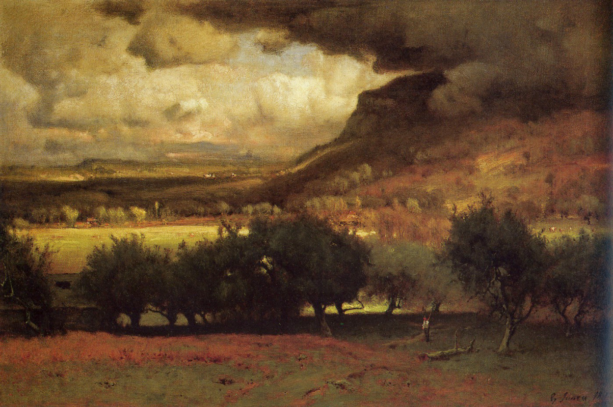 George Innes. Nadvigayuschejsya storm