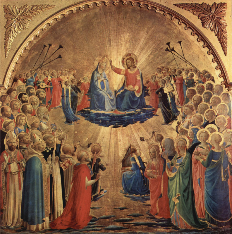 Fra Beato Angelico. Coronation of the Virgin Mary