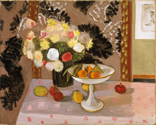 Henri Matisse. Bouquet with composition