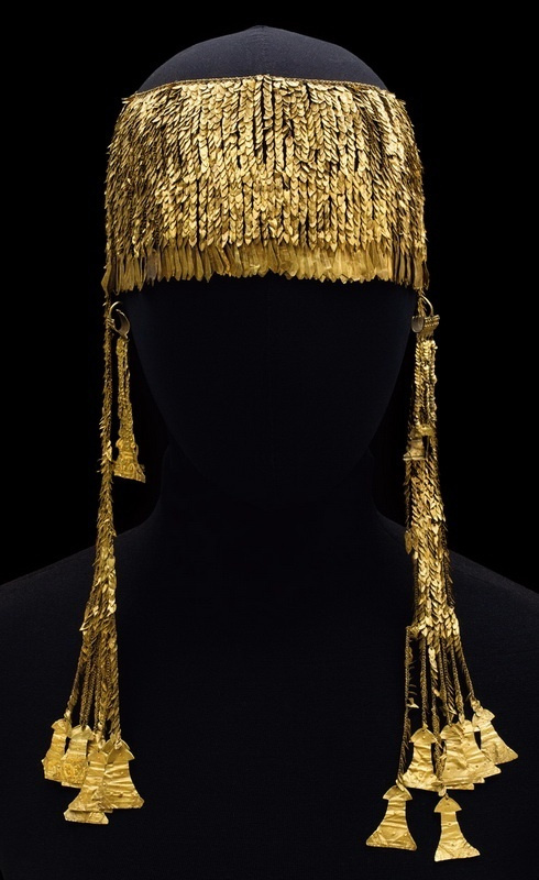 Treasure Troy. A large gold diadem