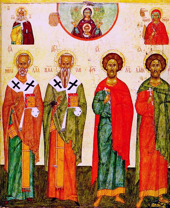 Icon Painting. Saints