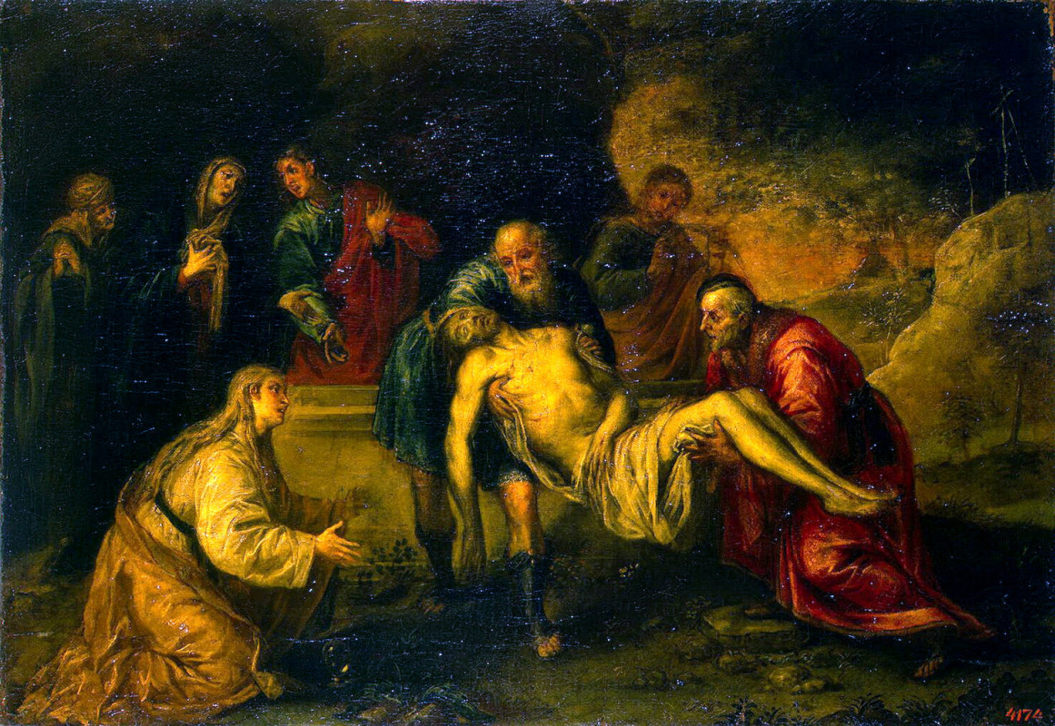 Antonio de Pereda. Entombment