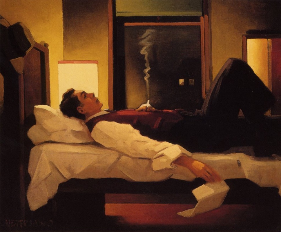 Jack Vettriano. Heartbreak hotel