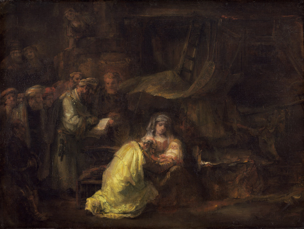 Рембрандт Харменс ван Рейн. Обрезание Христа