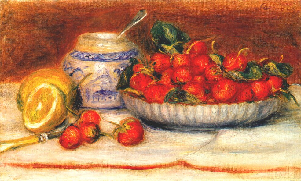 Pierre-Auguste Renoir. Strawberry