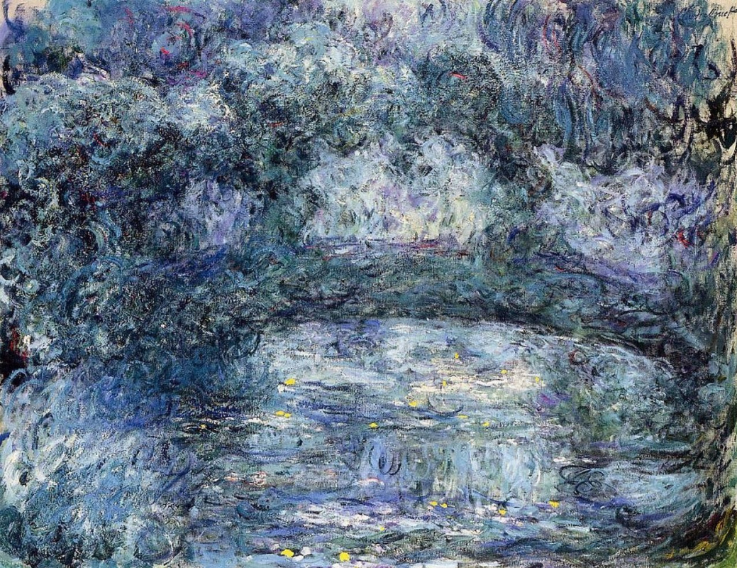 Claude Monet. Japanese bridge