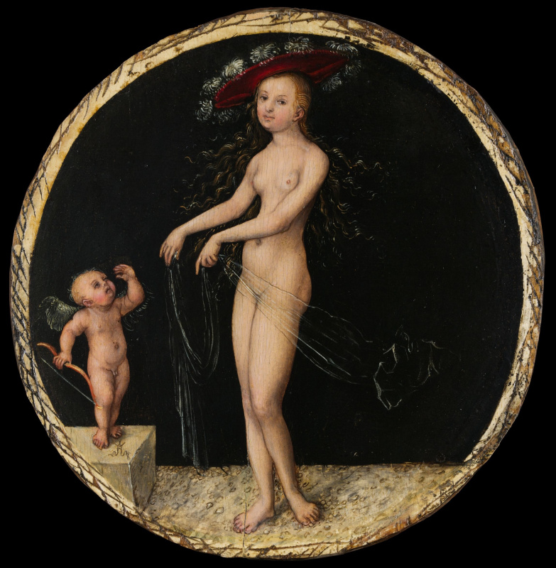 Lucas Cranach the Elder. Venus and Cupid