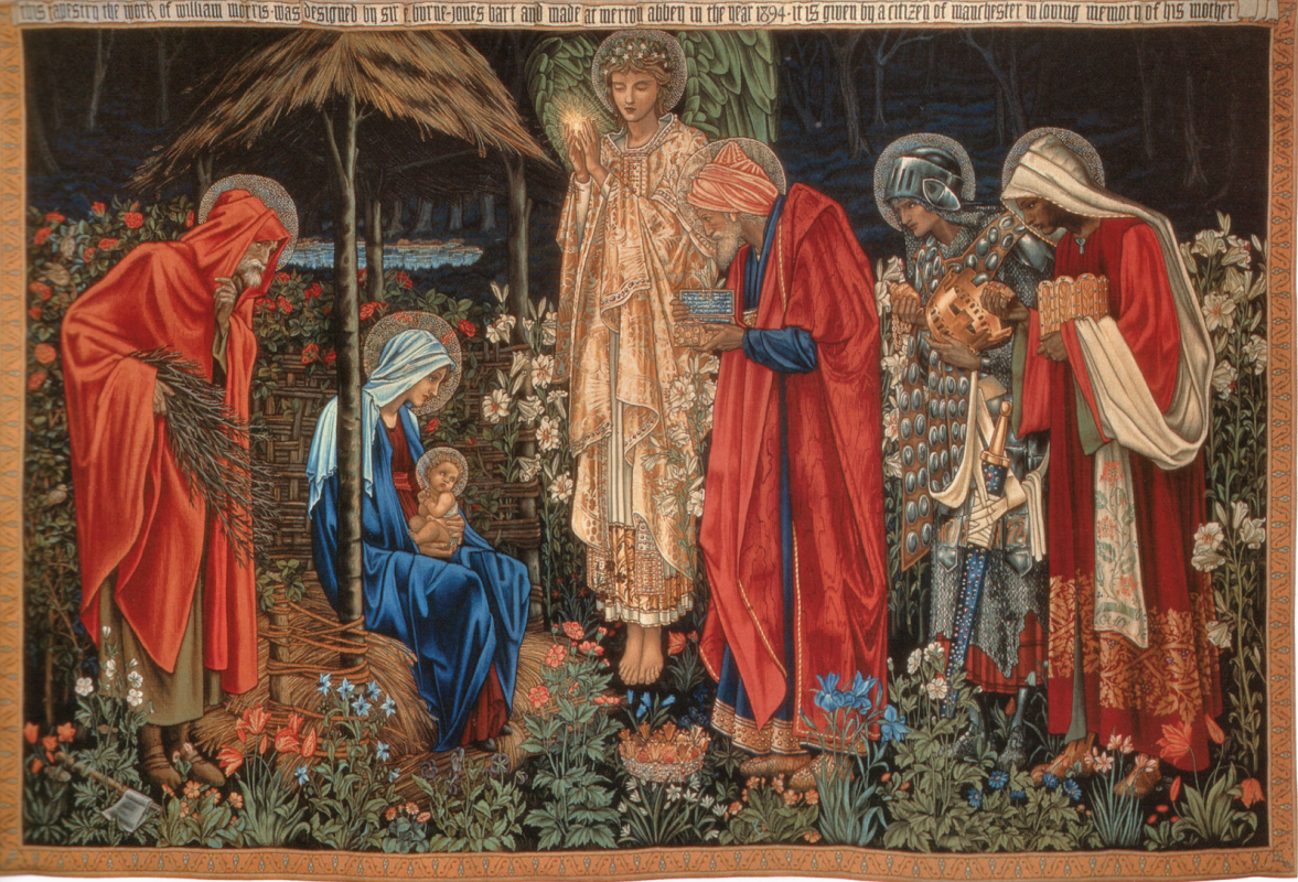 Edward Coley Burne-Jones. Adoration of the Magi