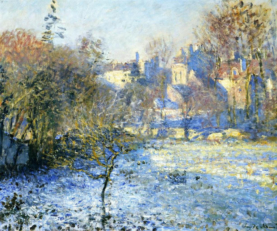 Claude Monet. Frost