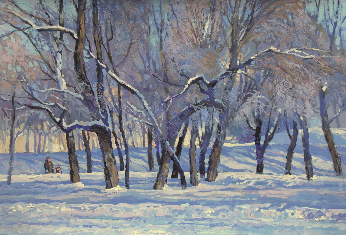 Oleg Borisovich Zakharov. The Epiphany frost.