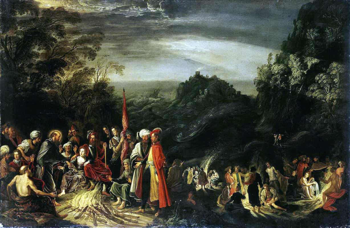 David Teniers the Elder. The miracle Apostle Paul on the island of Malta