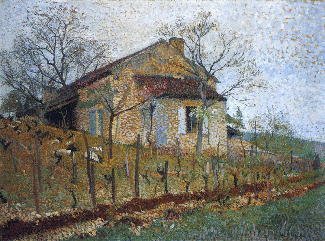 Henri Martin. Old house