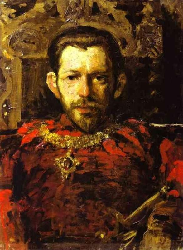 Konstantin Korovin. Portrait Of Sergei S. Mamontov