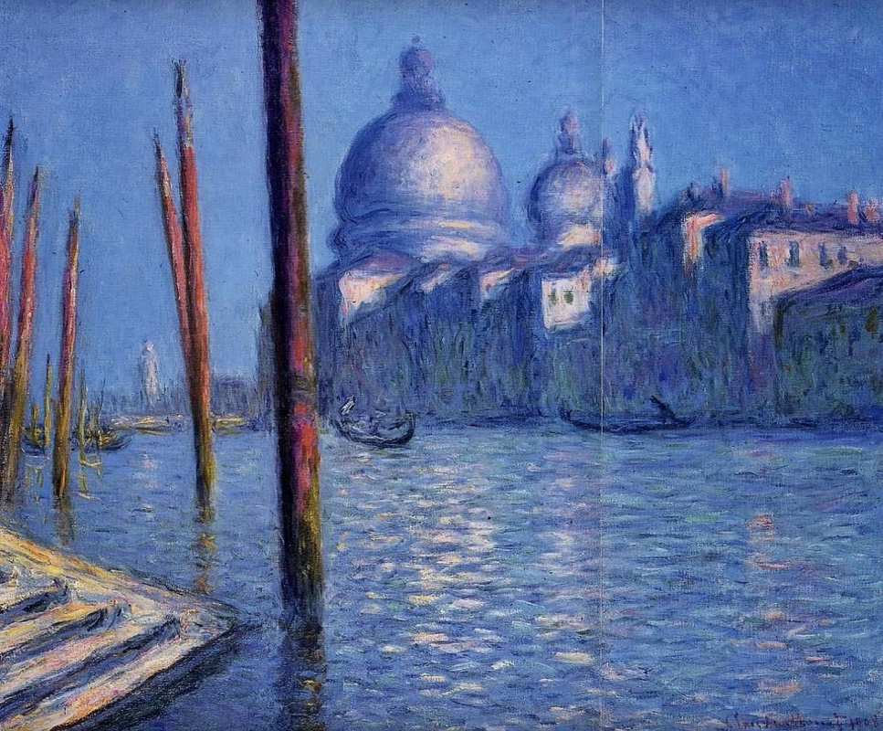 Claude Monet. The Grand canal