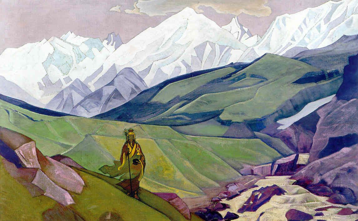 Nicholas Roerich. Jenna, Gujo Die the friend of the travellers