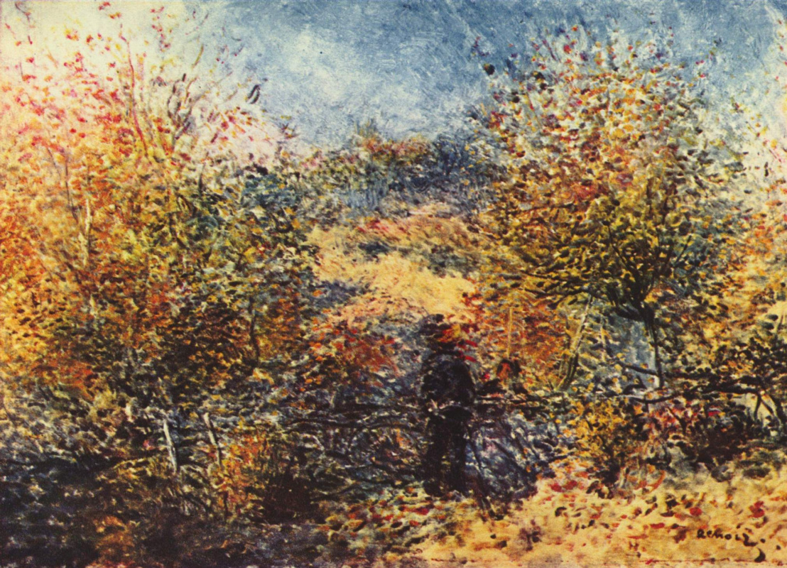 Pierre-Auguste Renoir. Spring landscape
