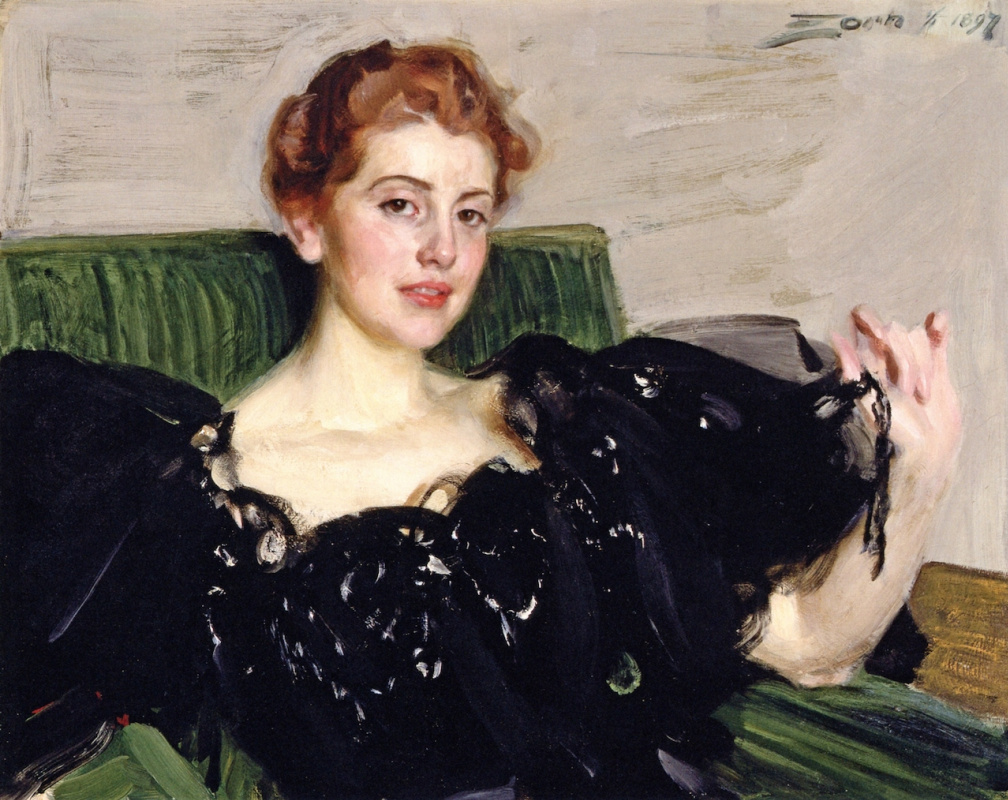 Anders Zorn. Mrs. Lucy Turner Troy