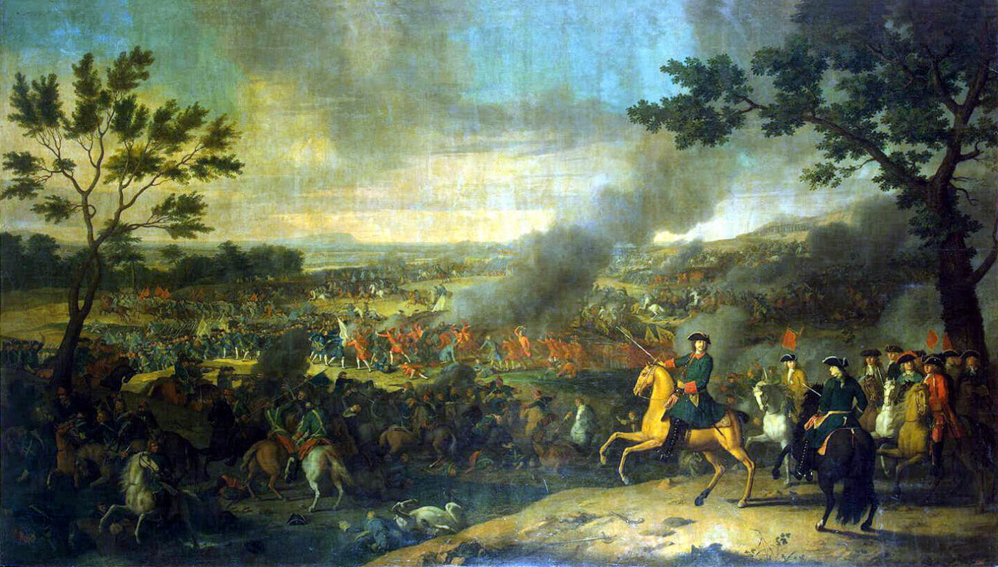 Louis Karavakk. Battle of Poltava
